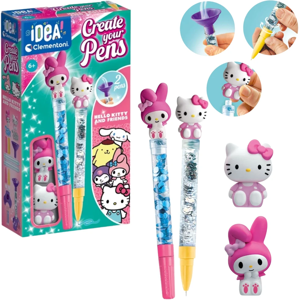 Clementoni Mini Pen Factory Hello Kitty ir draugai