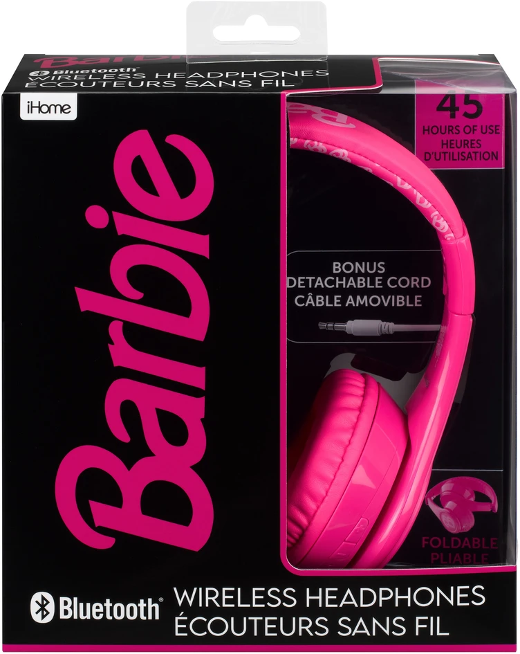 „iHome“ – „Barbie Premium“ „Bluetooth“ ausinės