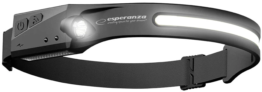 Galvos Žibintas - Esperanza EOT067 LED 240lm Juodas