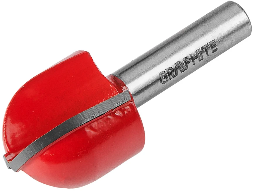Graphite Ilgas U formos griovelių freza, HM, 25,4 x 22,5 mm, 8 mm kotas