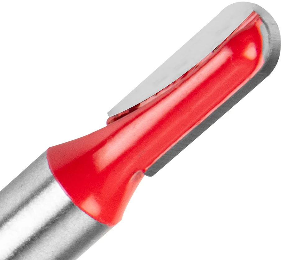 Ilgas U formos griovelių freza, HM, 6,35 x 15,5 mm, 8 mm kotas