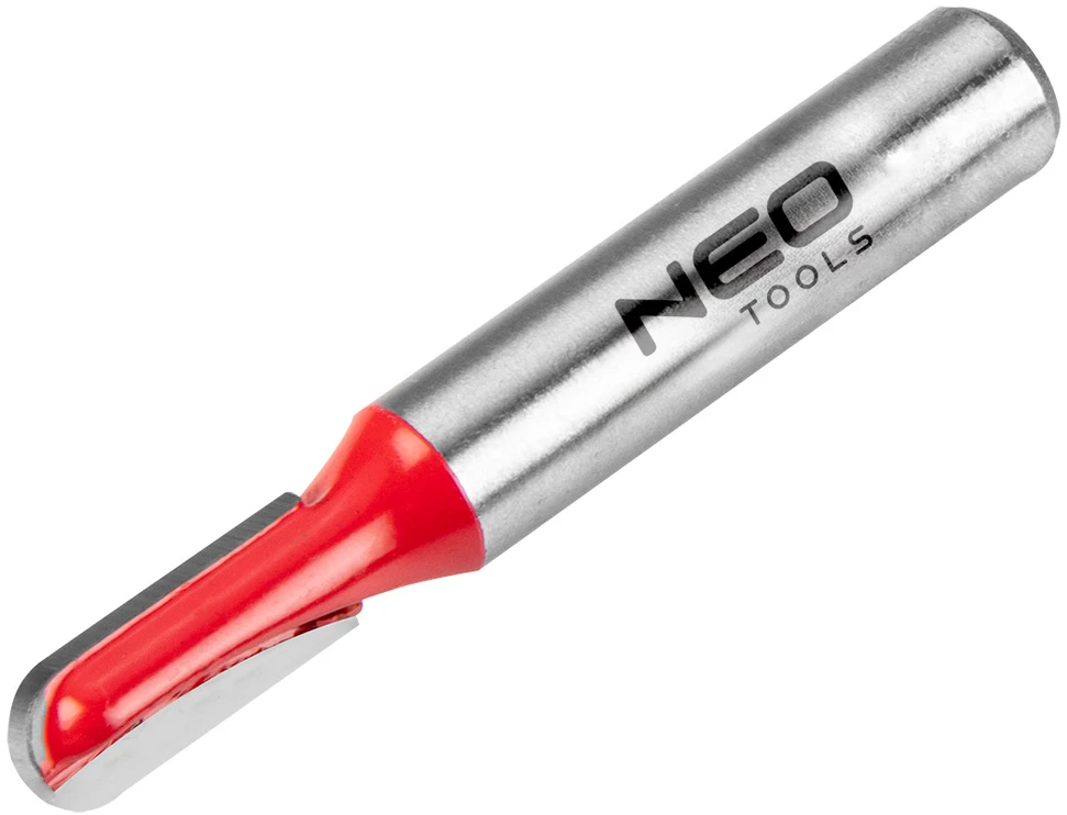 Ilgas U formos griovelių freza, TCT, 6,35 x 15,5 mm, 8 mm kotas