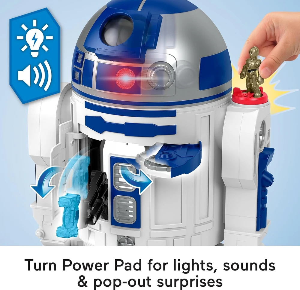 „Imaginext“ – „Žvaigždžių karai“ R2-D2 (HXG52)