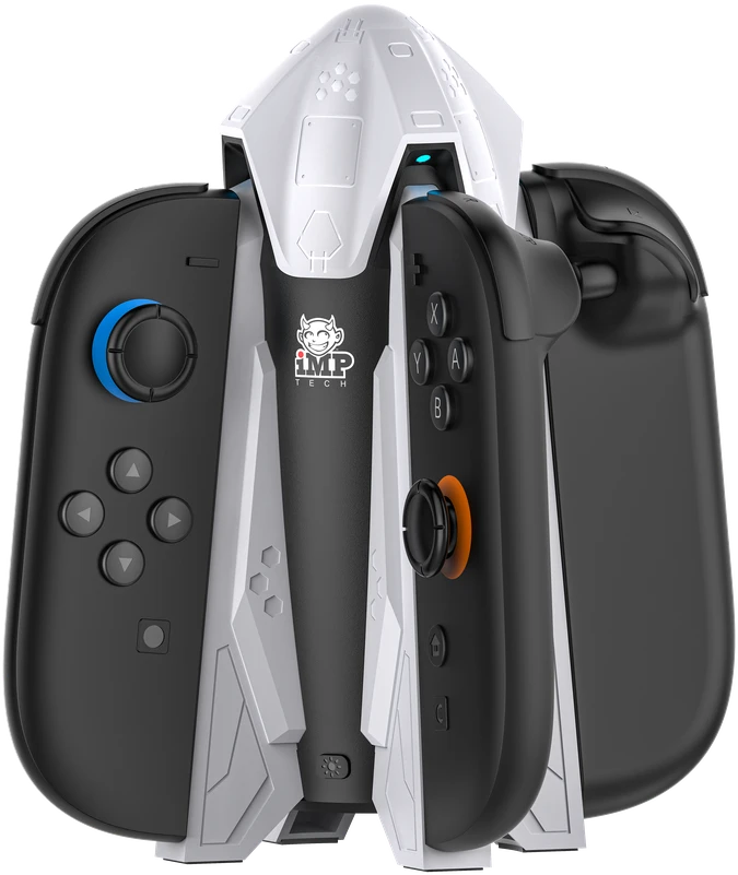 iMP - „Rocket Dock“ LED įkroviklis, skirtas „Switch JoyCon 2“