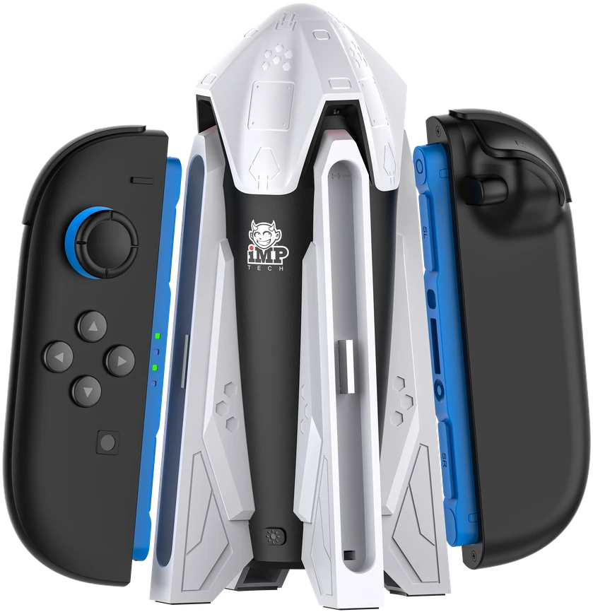 iMP - „Rocket Dock“ LED įkroviklis, skirtas „Switch JoyCon 2“