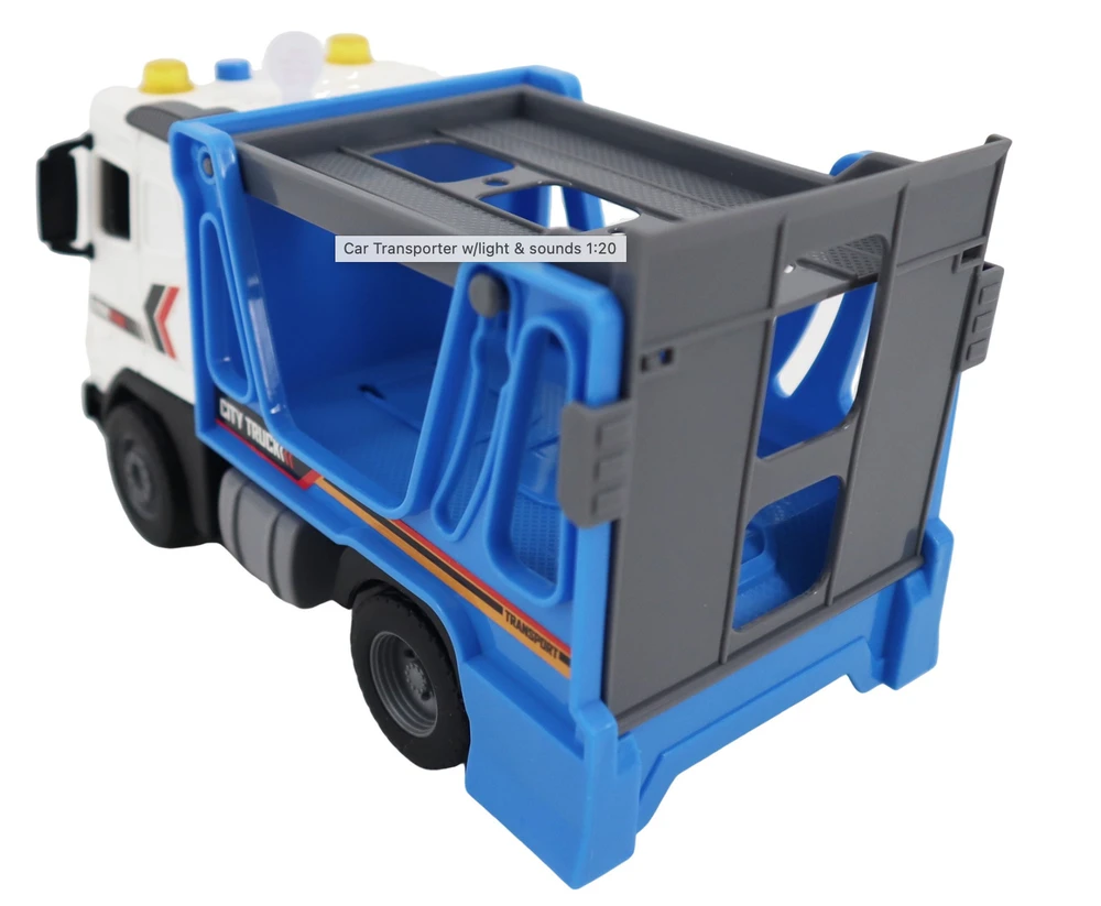 Impulse Toys „Motor 112“ – automobilių vežėjas su šviesomis ir garsu 1:20