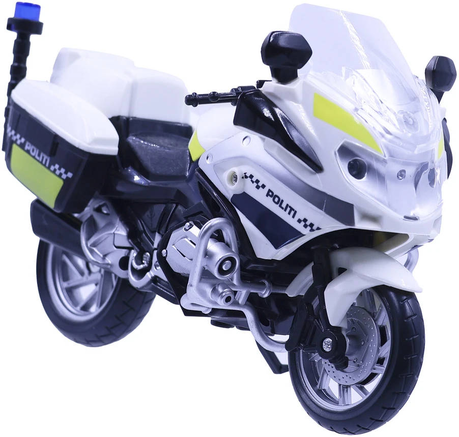 Impulse Toys „Motor 112“ – policijos motociklas su šviesomis ir garsu (18 cm) (I-1600007)