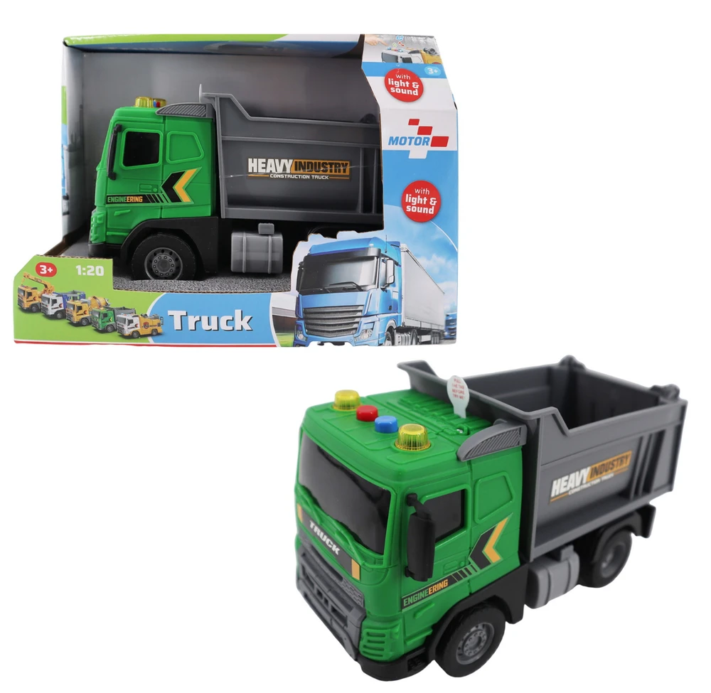 Impulse Toys „Motor 112“ – sunkvežimis su šviesomis ir garsu 1:20