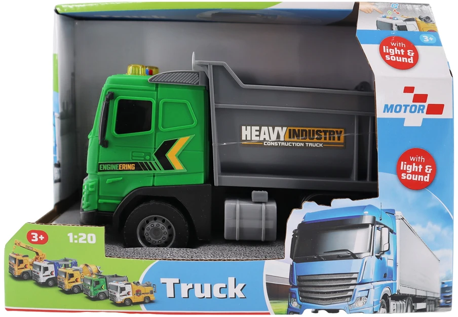 Impulse Toys „Motor 112“ – sunkvežimis su šviesomis ir garsu 1:20