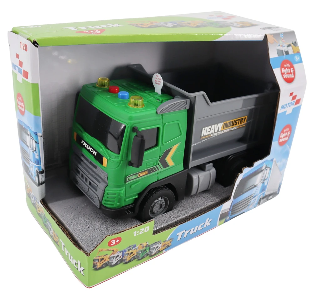 Impulse Toys „Motor 112“ – sunkvežimis su šviesomis ir garsu 1:20