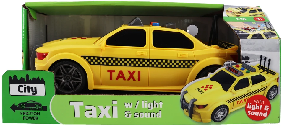 Impulse Toys „Motor 112“ – taksi su šviesomis ir garsu 1:16