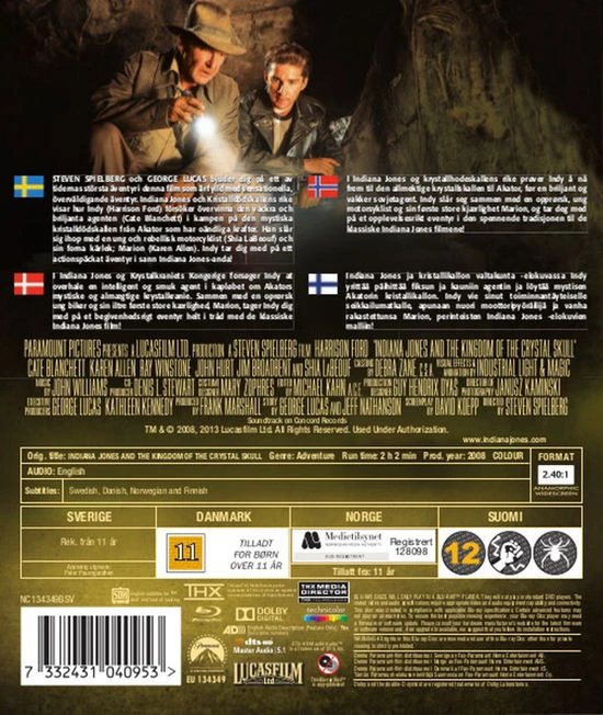 Indiana Džounsas 4: Verksmo karalystė (Blu Ray)