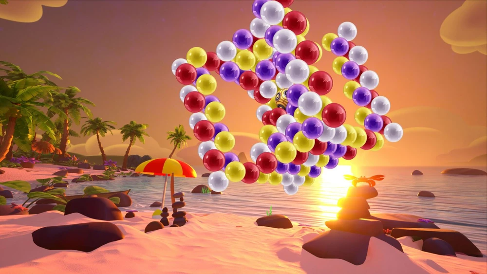 Dėlionė „Inin Puzzle Bobble 3D“: atostogų odisėja