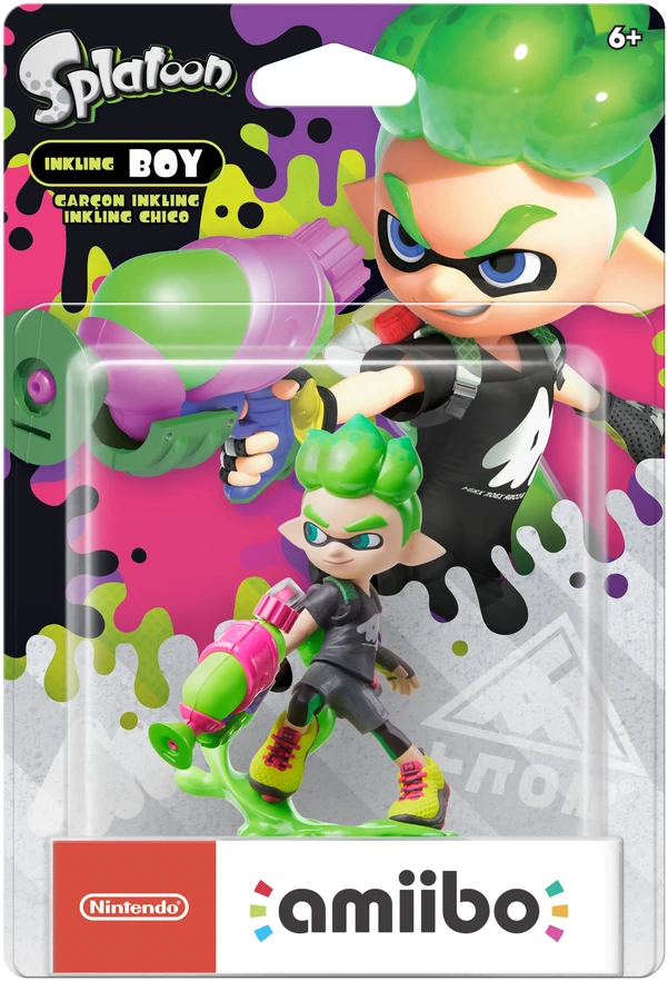 Nintendo Inklinging Boy Neon (Splatoon)