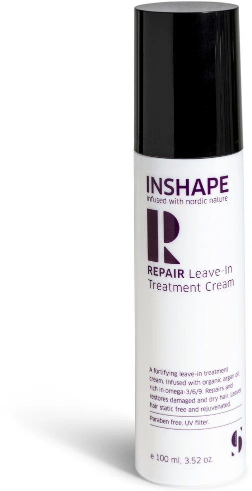 „Inshape“ – atkuriamasis nenuplaunamas kremas plaukams – 100 ml