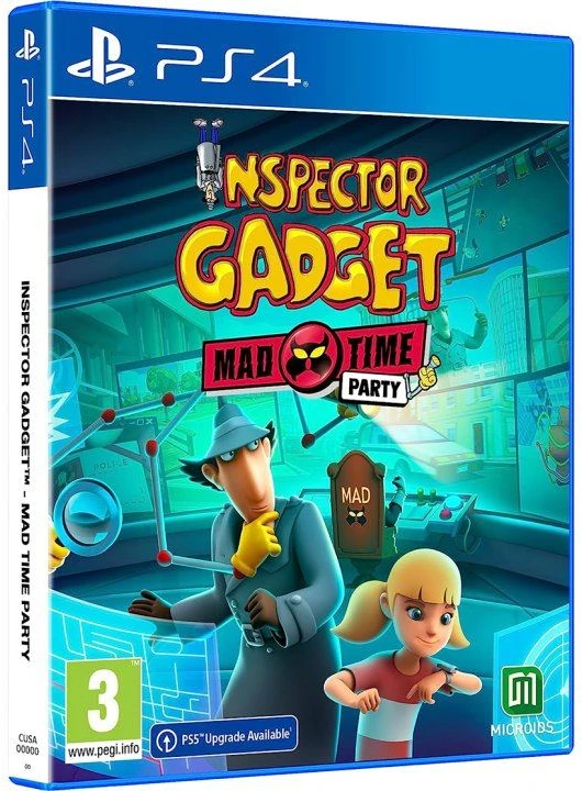 Inspector „Inspektoriaus įtaisas: Pašėlusio laiko vakarėlis“ – „PlayStation 4“