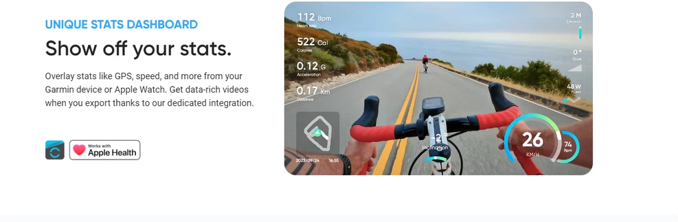 „Insta360 GO 3S SE“ vidurnakčio juodos spalvos 128 GB