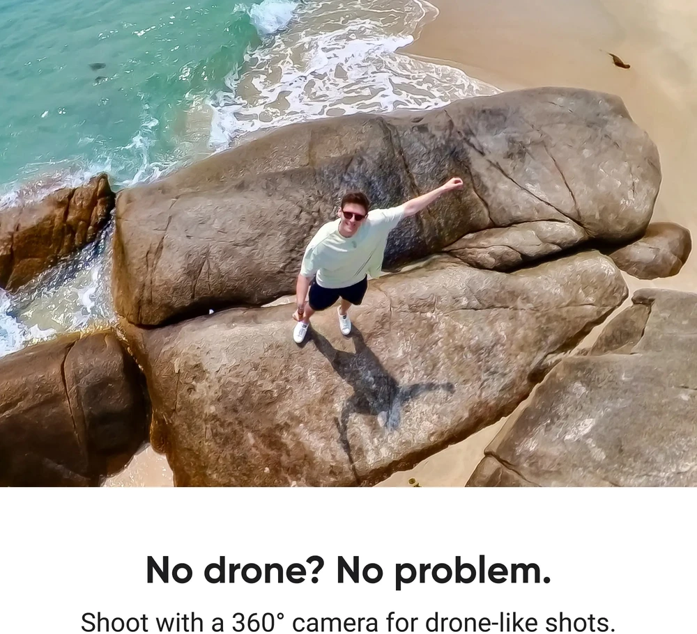 Išplėstinės versijos asmenukių lazdelė „Insta360“ (3 m)