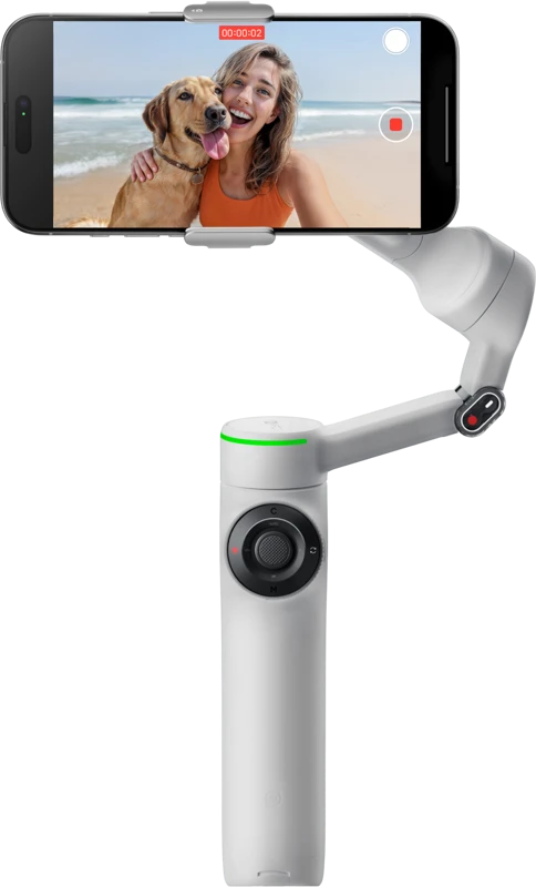 Insta360 Flow 2 Pro vaizdo stabilizatorius telefonui, Pilkas