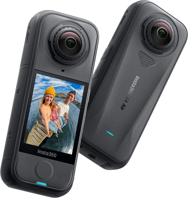 Veiksmo kameros standartinis rinkinys Insta360 X4 Air, juodos spalvos