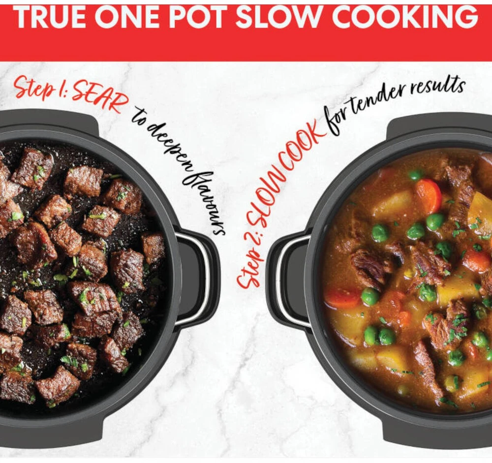 Greitpuodis - Instant Pot® Superior Cooker - lėta viryklė +daugiafunkcinė viryklė (su papildomais priedais)