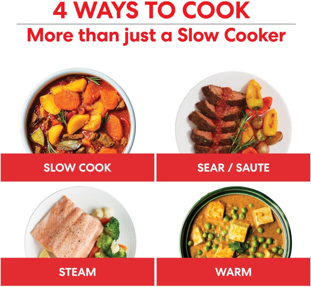 Greitpuodis - Instant Pot® Superior Cooker - lėta viryklė +daugiafunkcinė viryklė (su papildomais priedais)