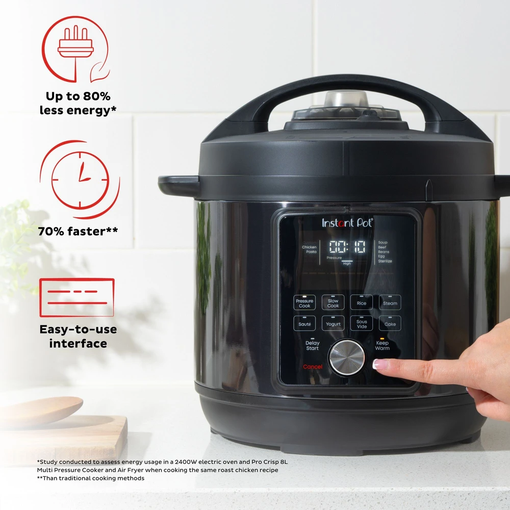 Instant Pot multifunkcinis puodas Duo Plus, 5,7 l talpos, 2300 W, nerūdijantis plienas, DPPC604
