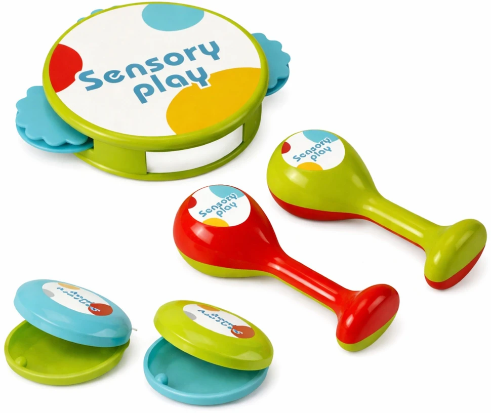 Lean Toys Muzikinių instrumentų rinkinys 6 vnt.