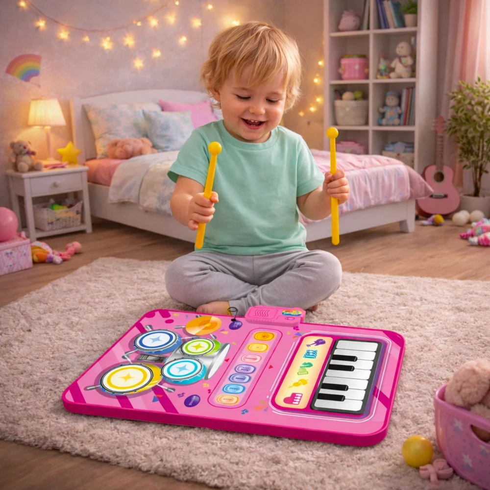 Lean Toys Muzikinis kilimėlis 80 x 50 cm