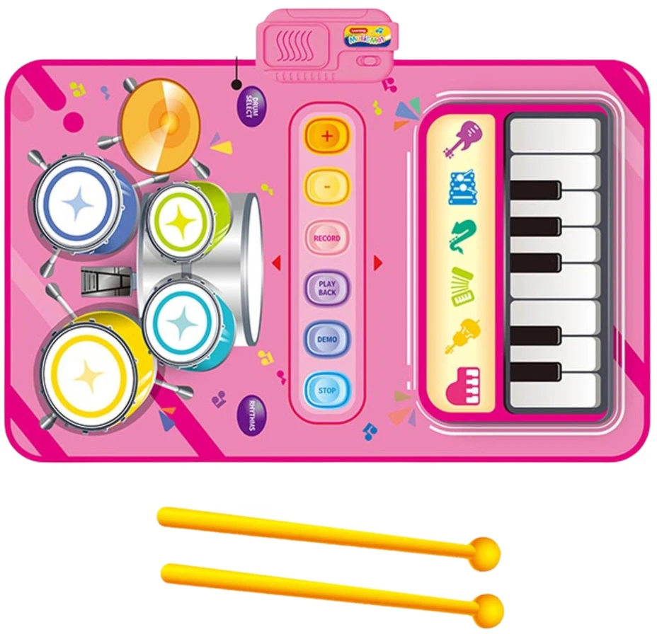 Lean Toys Muzikinis kilimėlis 80 x 50 cm