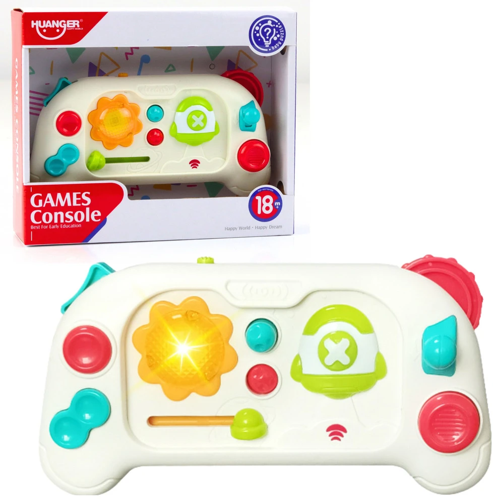 Lean Toys Interaktyvus jutiminis žaislas vaikams 18 mėn.+