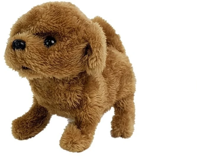 Lean Toys Minkštas interaktyvus šuniukas