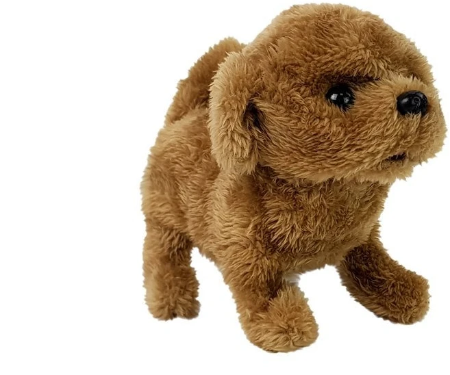 Lean Toys Minkštas interaktyvus šuniukas