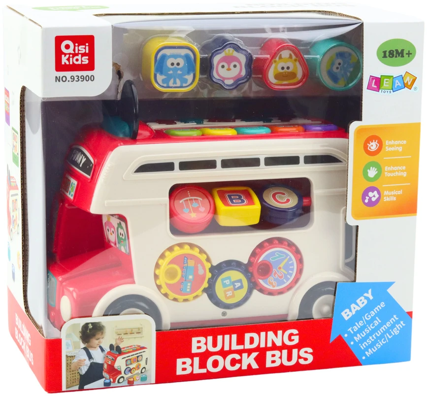 Lean Toys Interaktyvus edukacinis autobusas