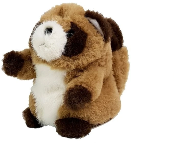 Lean Toys Minkštas interaktyvus meškėnas