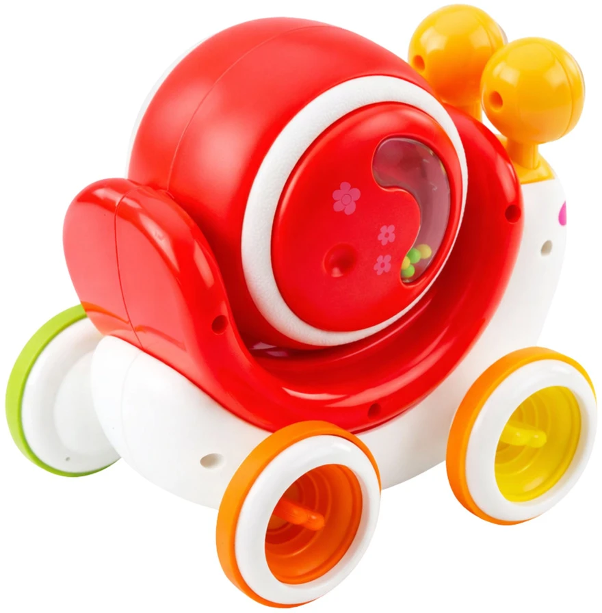 Lean Toys Interaktyvus sraigės formos žaislas 16.3 x 12 x 13.8 cm