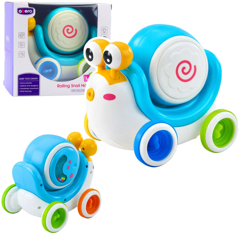 Lean Toys Interaktyvus sraigės formos žaislas