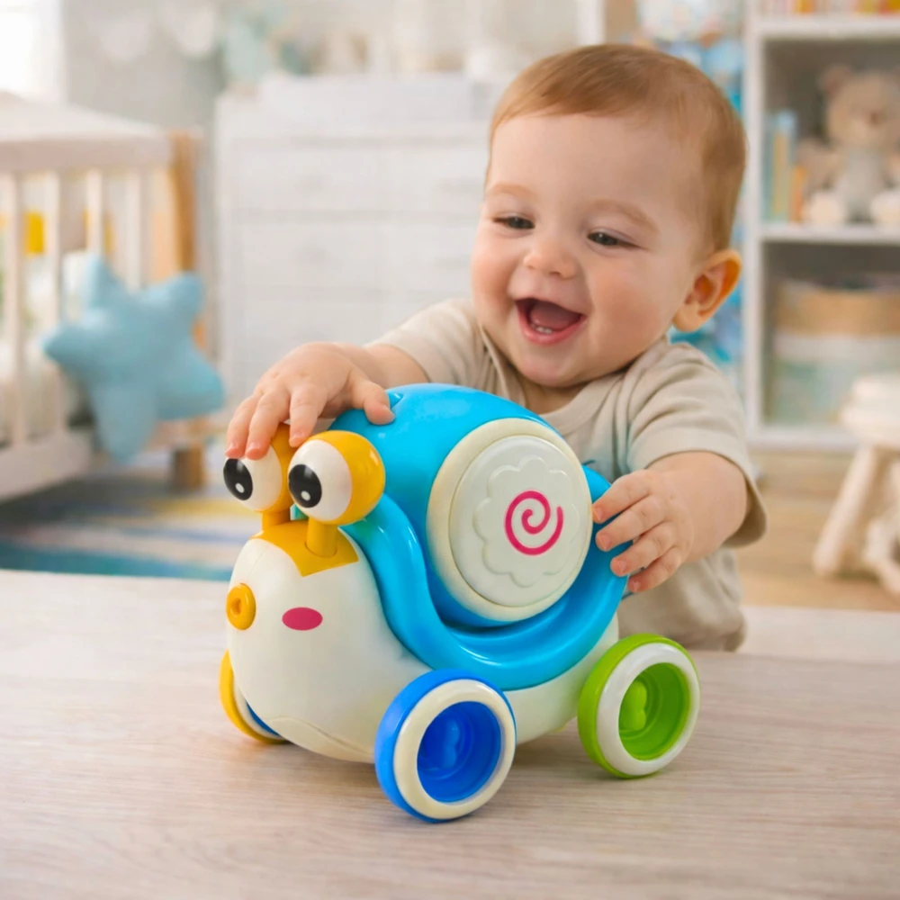 Lean Toys Interaktyvus sraigės formos žaislas