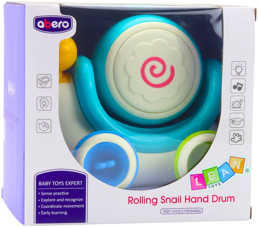 Lean Toys Interaktyvus sraigės formos žaislas