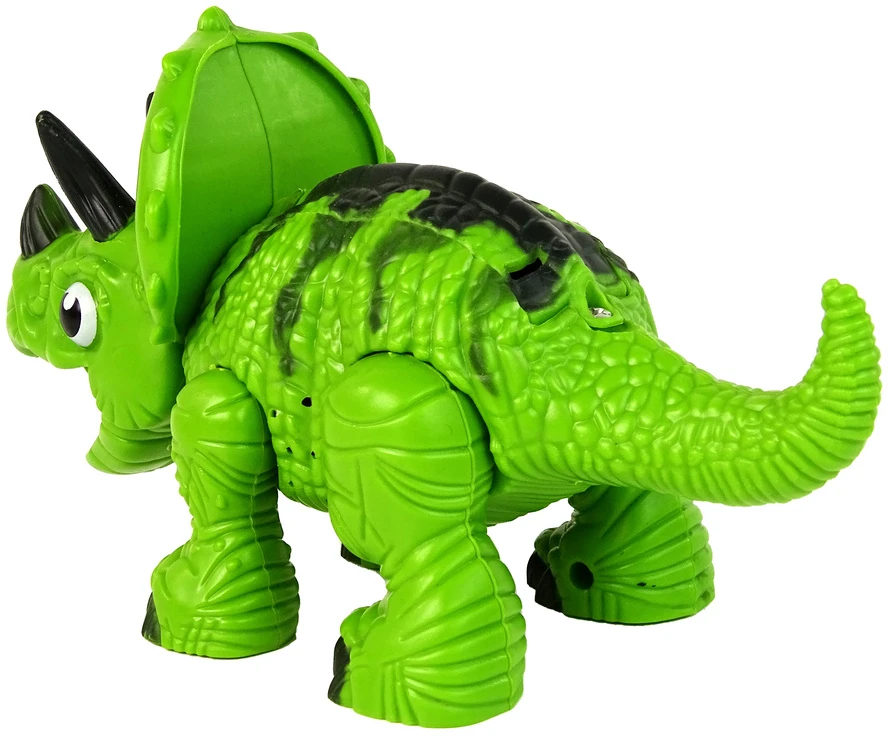 Lean Toys Interaktyvus Triceratops Dinozauras su Garais ir Garsais