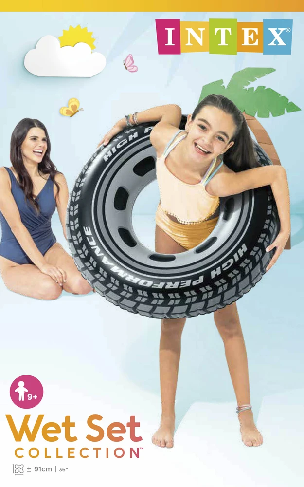 Plaukimo rato padanga 91cm INTEX
