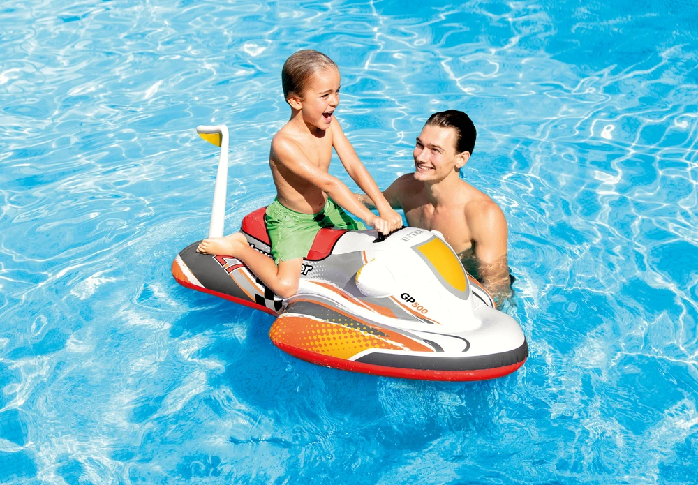 Daugiaspalvis „Intex Wave Rider Ride-On“, 117 x 77 cm, 3 ir vyresni