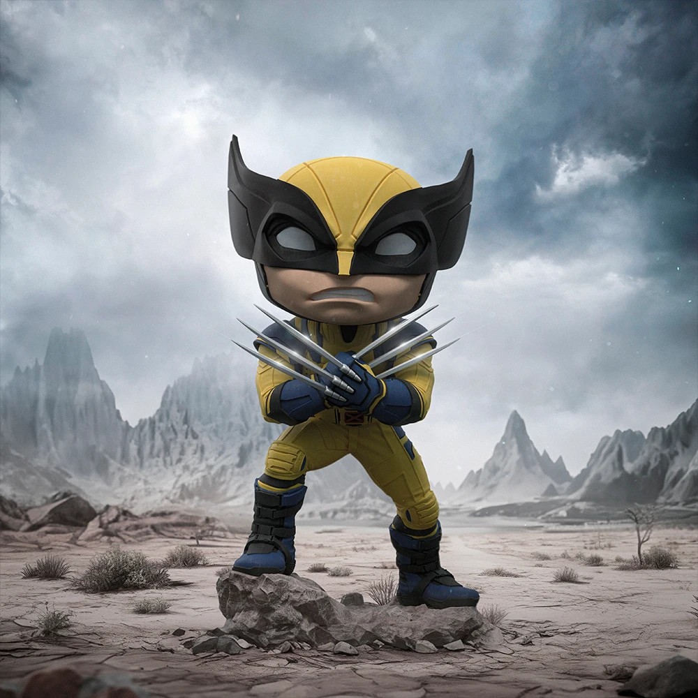 „Iron Studios“ ir „Minico“ Deadpool ir Wolverine - Wolverine figūrėlė