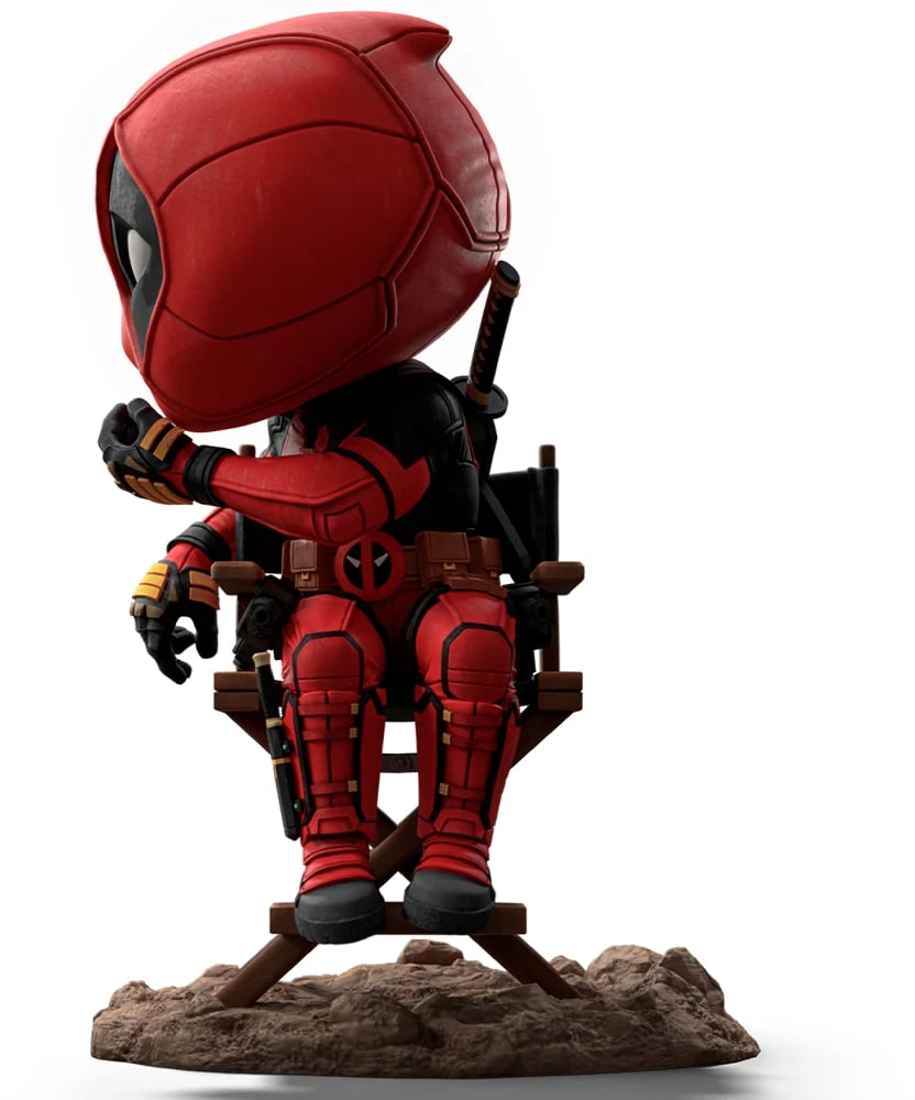 „Iron Studios“ ir „Minico Deadpool Wolverine“ – Deadpool figūrėlė