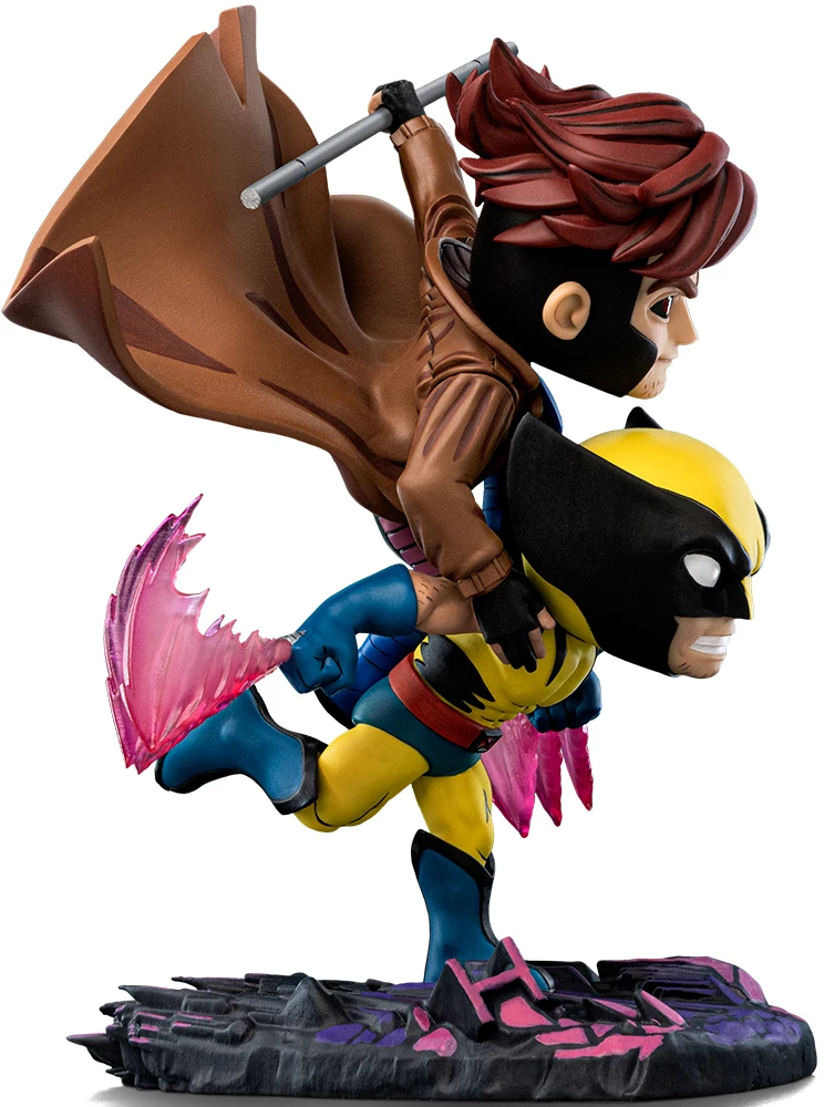 „Iron Studios“ X-Men 97 - Gambito ir Ernio mini figūrėlė