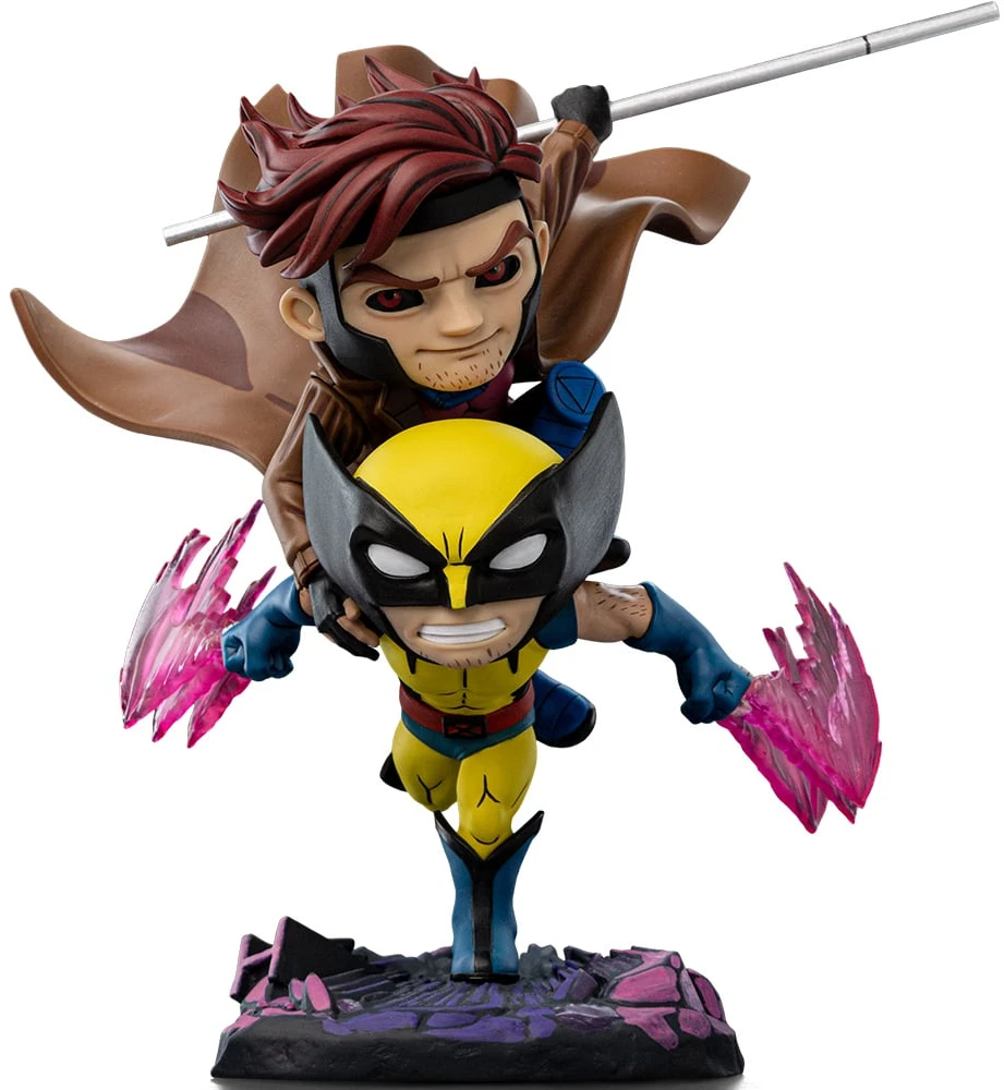 „Iron Studios“ X-Men 97 - Gambito ir Ernio mini figūrėlė
