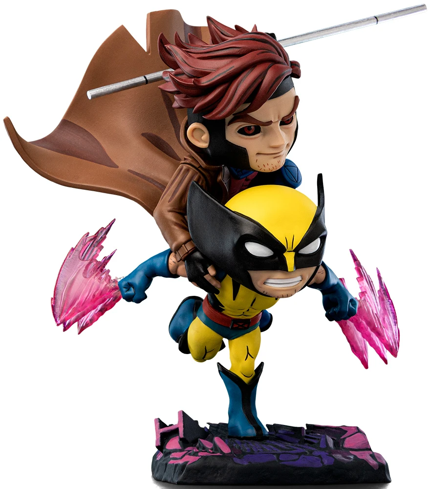„Iron Studios“ X-Men 97 - Gambito ir Ernio mini figūrėlė