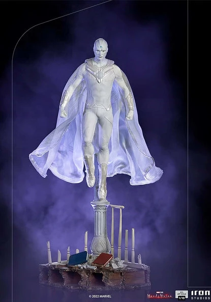 „IronStudios“ – „Marvel Wandavision: BDS“ 1:10 meno statula – „Baltas Vision“