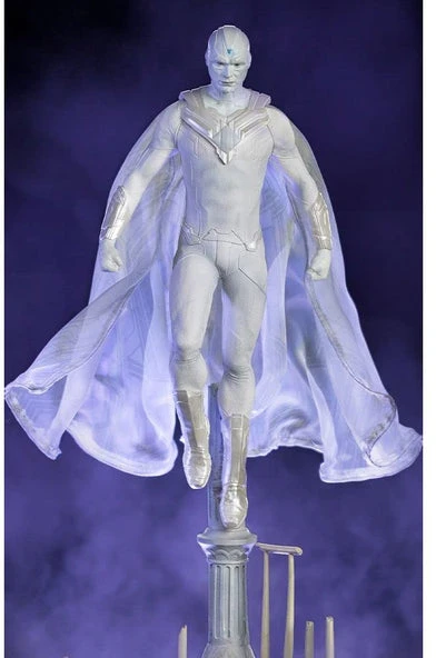 „IronStudios“ – „Marvel Wandavision: BDS“ 1:10 meno statula – „Baltas Vision“
