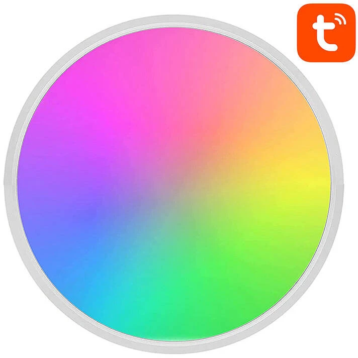 Lubinis šviestuvas Išmani lubinė lempa 30cm WiFi/Bluetooth 16M RGBCW Gosund LB12 1920lm Tuya + nuotolinio valdymo pultas.